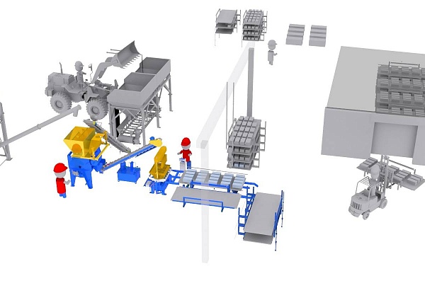 Организация производства Установки Рифей Рам (Рифей Арболит, Рифей 04)